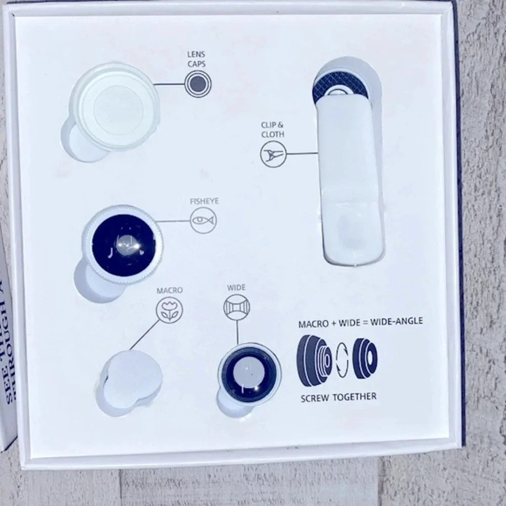Phone camera lens accessories